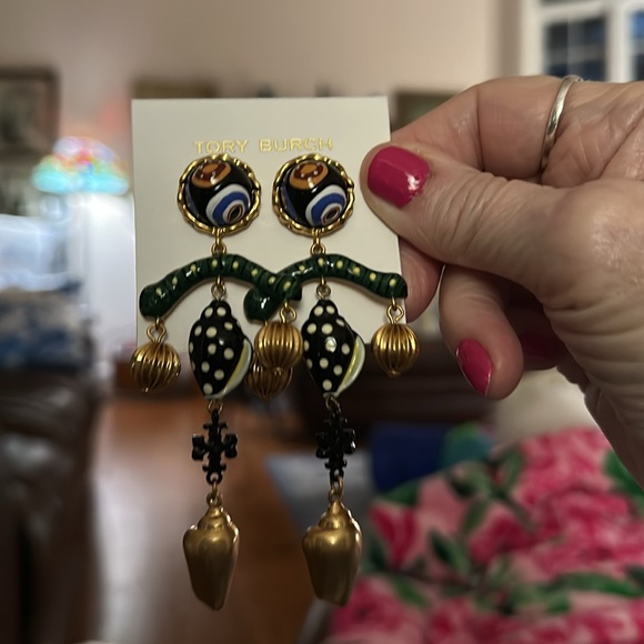 Tory Burch Multicolor Dangle Earrings - Picture 4 of 6